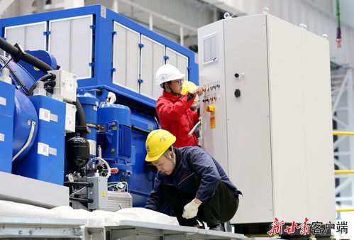 西峰區一新能源裝備制造項目建成投產