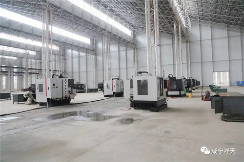 咸寧祥天大車間迎來先進生產設備